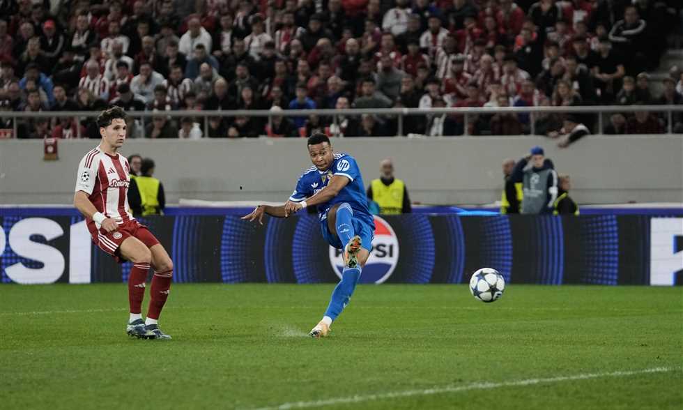 بالفيديو في مباراة الـ 7 أهداف.. رباعية مبابي تنقذ ريال مدريد أمام أولمبياكوس بدوري أبطال أوروبا